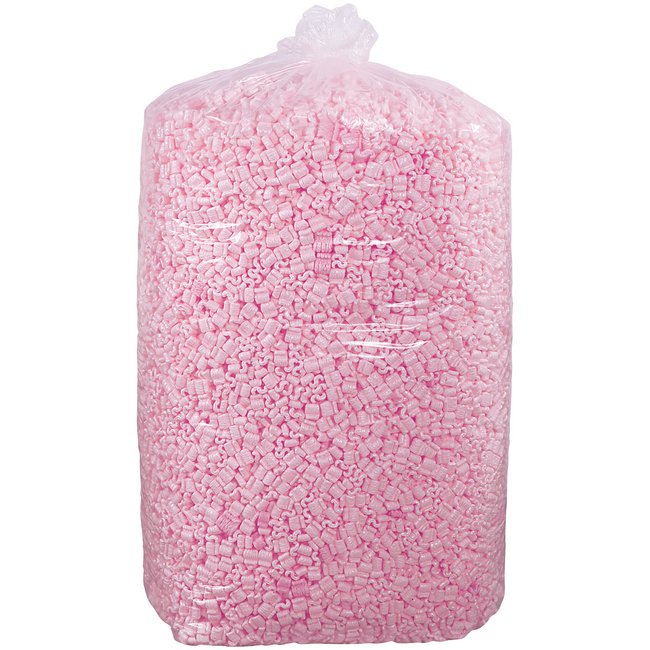 Pink Anti-Static Interlocking Loose Fill - 20 Cubic Feet - Image 1