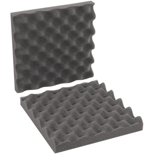 10x10 Charcoal Foam Set - Convoluted Foam Cushioning - Image 1