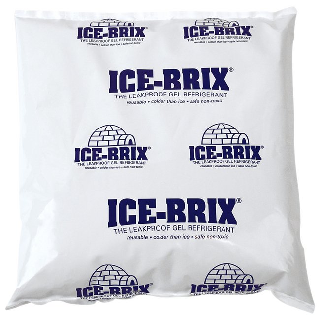 6-1/4 x 6 Inch Gel Refrigerant Cold Pack - Image 1
