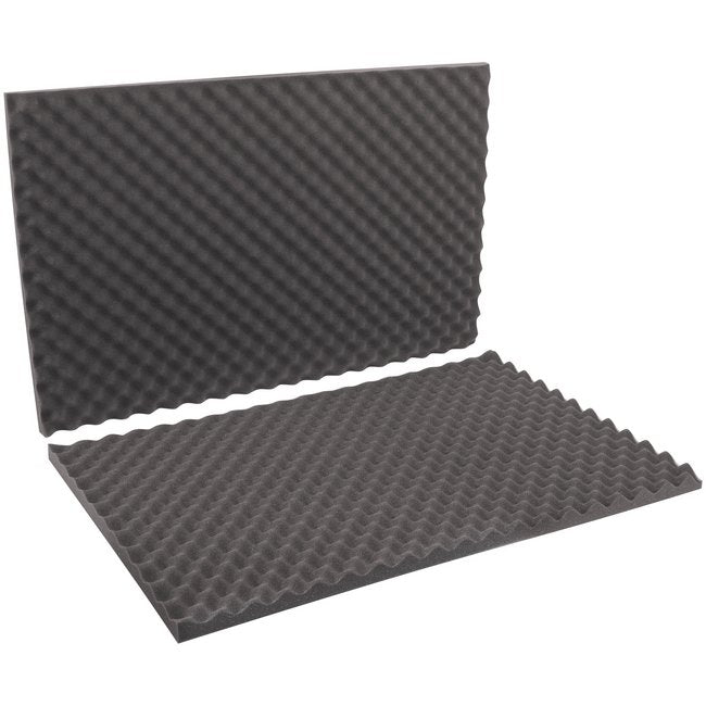 Alpha Charcoal Convoluted Foam Set - 24x36x2 inches - Image 1