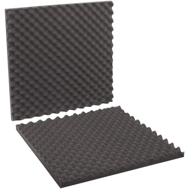24x24 Charcoal Convoluted Foam Set - Image 1