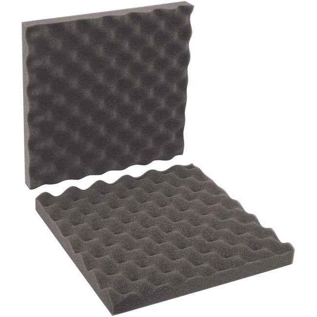 12x12 Charcoal Convoluted Foam Set - Image 1