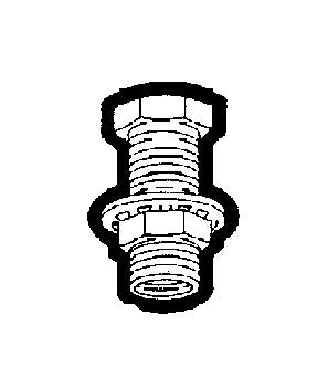 Steel Female Pipe Bulkhead Coupling Adapter - 15/16" Length - Image 1