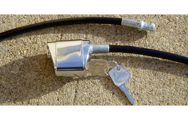 Keyed Security Cable with Straight Cable Locks - Image 1