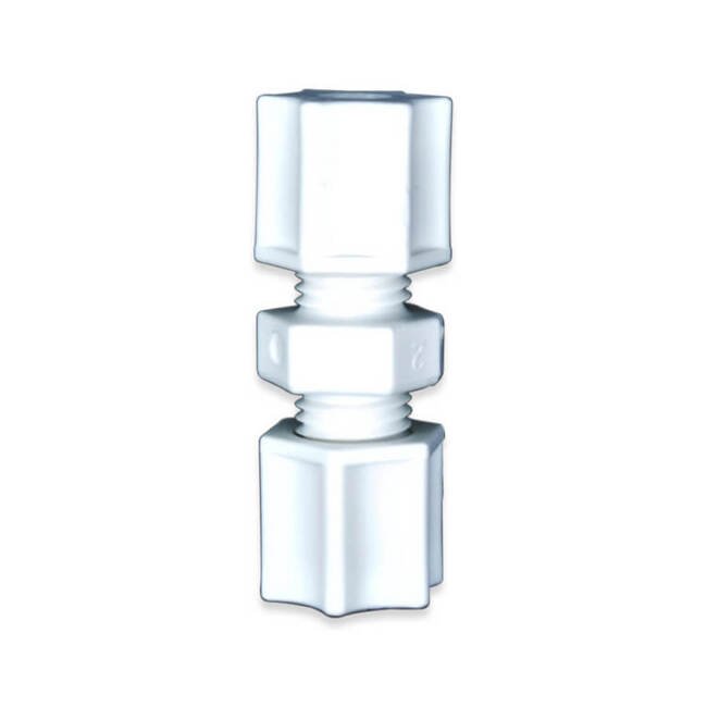 CC Series 1/4in Compression Connector Fitting with Poly Gripper - Image 1