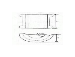 3-15/16 Inch (in) Width and 4 Inch (in) Length Cable Rack Insulator - Image 2