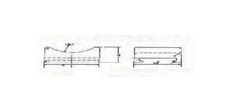 2-13/16 Inch (in) Width and 3 Inch (in) Length Cable Rack Insulator - Image 2
