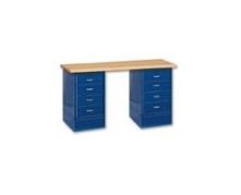 VDB-3060-W, 305 Pound (lb) Weight Cabinet and Drawer Workbench with Drawer Cabinet - Image 1