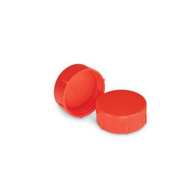 Moss Series M22 x 1.5 Metric Threaded Caps - Red, LDPE Material - Image 3