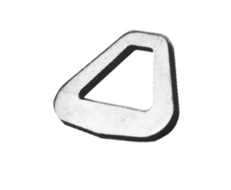 2" Delta Ring Winch Strap End Hardware - Image 1