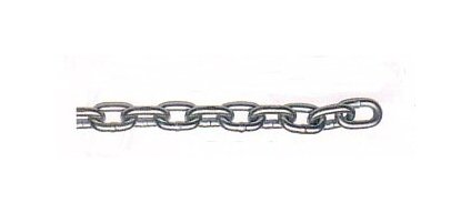 1/4" Grade 43 High Test Zinc Chain - 65 ft - Image 1