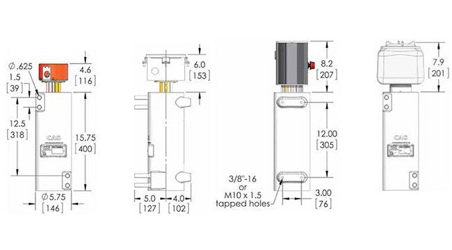 CAST-X 2500 Industrial Circulation Heater - Image 2