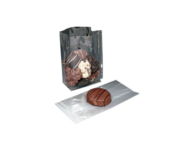 6-3/4 Inch Cellophane Flat Material Handling Bag - Image 1