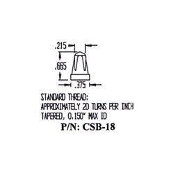 Cerama-Nut® 22-10 American Wire Gauge (AWG) Wire Connector - Image 4
