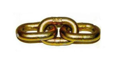 Grade 70 3/8 Inch Domestic Chain - Chromate Finish - Image 1