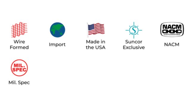 Suncor® Stainless 5/16 Inch S4 NACM Industrial Chain - Image 3