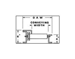 VCDLR-28, 407 Pound (lb) Weight Chain Driven Live Roller Conveyor - Image 2