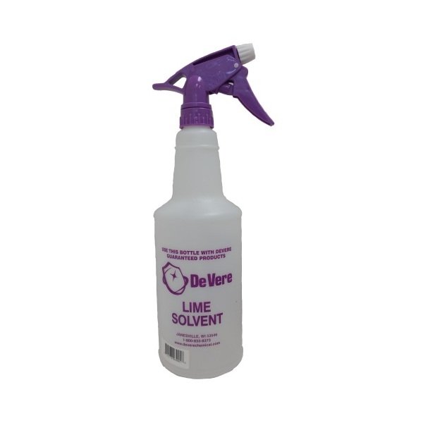 32 oz Lime Solvent Chemical Spray Bottle with Trigger-Mist Sprayer - Image 1