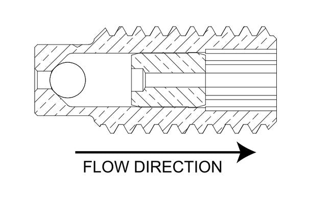 Threaded Insert Check Valves with Fluorocarbon Seal - Image 3