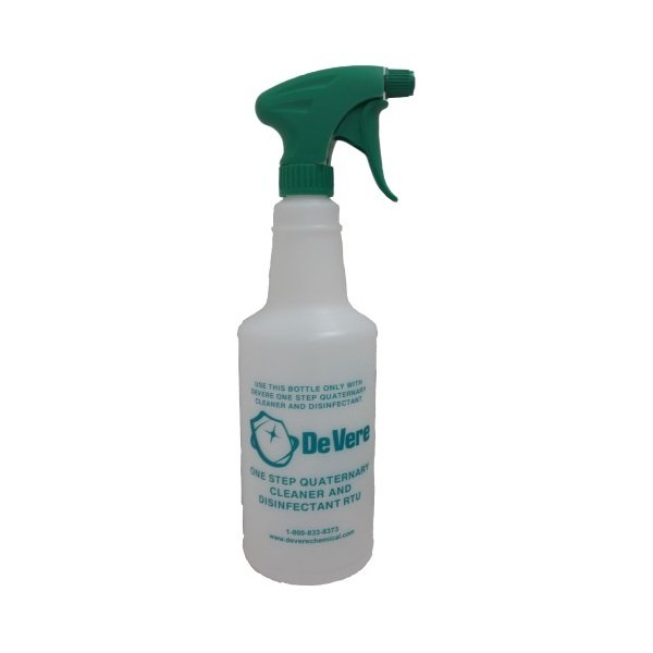 DeVere One Step Quaternary Cleaner 32 oz. Spray Bottle - Image 1