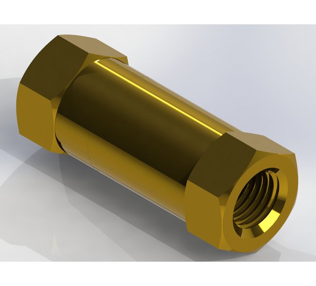 Disk Type Check Valves - Brass and Stainless Steel, NPT Female Connection - Image 1