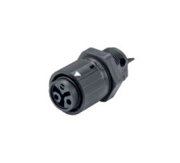 Wieland RST16I2 Female Device Connectors, 2 Poles, Light Gray - Image 1