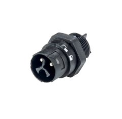 Wieland RST16I3 Male Device Connectors - 3 Poles, Light Gray - Image 1