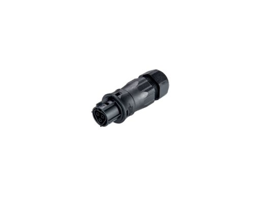 Wieland 3-Pole Light Gray Female Connector - Image 1