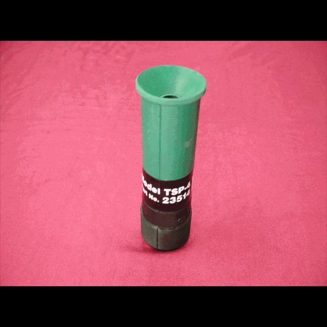 Tungsten Nozzle with 1" Entry and 1 1/4" Threaded End - Image 1
