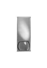 Adjustable Convex Mirror Head - Aluminum Dual Vision - Image 1