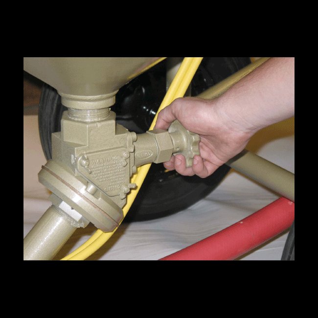 Quantum-K Manual Abrasive Metering Valve Clean Out Cover - Image 2