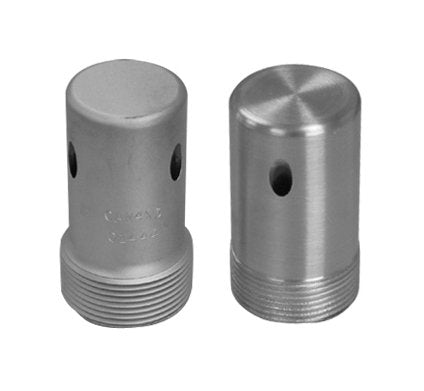 Tungsten 45° Outlet Angle Nozzle for Clemco/Zero Blasting Systems - Image 1