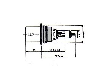 Energy-Saving Halogen Car Bulbs 9004 Model 12V 65/45W - Image 2