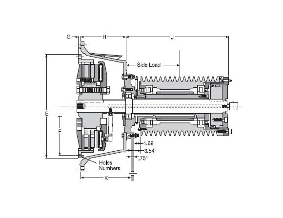Wichita Air Tube Disc Take-Off Clutches - Image 1