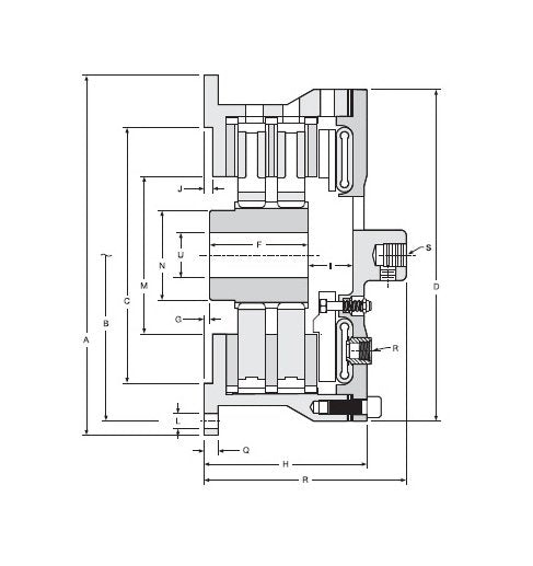Wichita Low Inertia Air Tube Disc Clutch - Image 1