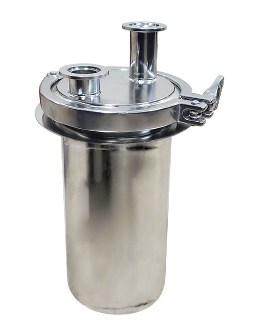 -40 Degree Celsius (ºC) Temperature Mechanical Cold Trap with Stainless Steel Baffle Insert - Image 4