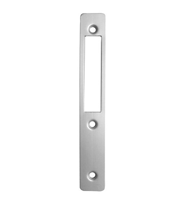 Bronze Finish Radius Face Plate for Mortise Lock with Deadbolt - Image 1