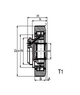Adjustable Heavy Duty Combined Roller Bearings - Image 2