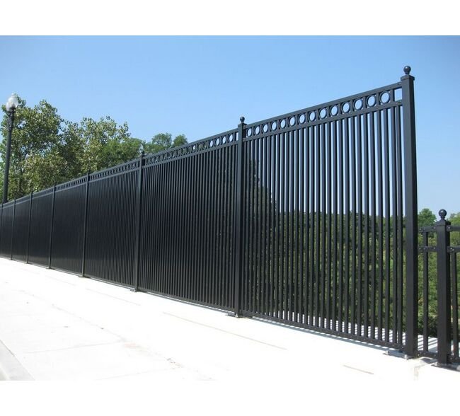 Long®Fence Regency Commercial Ornamental Iron Fence - Image 2