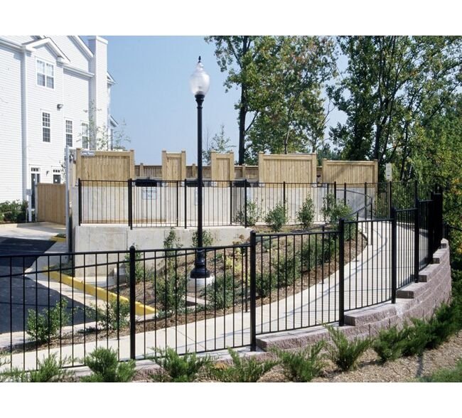 Long®Fence Regency Commercial Ornamental Iron Fence - Image 4