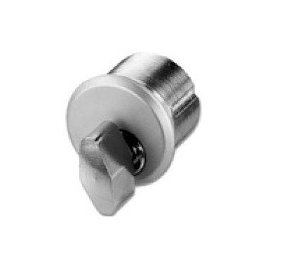 Zinc Thumbturn Mortise Cylindrical Security Lock with Bronze Finish - Image 1