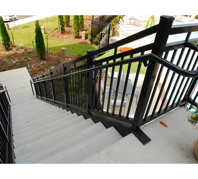 ADA-Compliant Commercial Iron Handrails - Long®Fence - Image 3