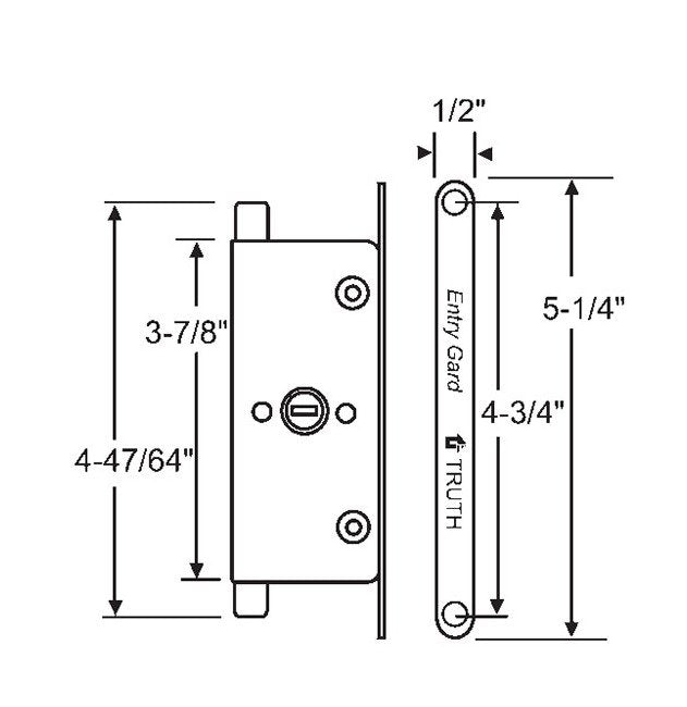 Heavy-Duty Multipoint Mortise Lock - Image 1