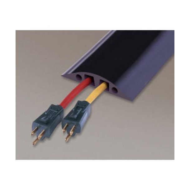 2-Channel Rubber Wire Cable Cord Protectors - Image 2