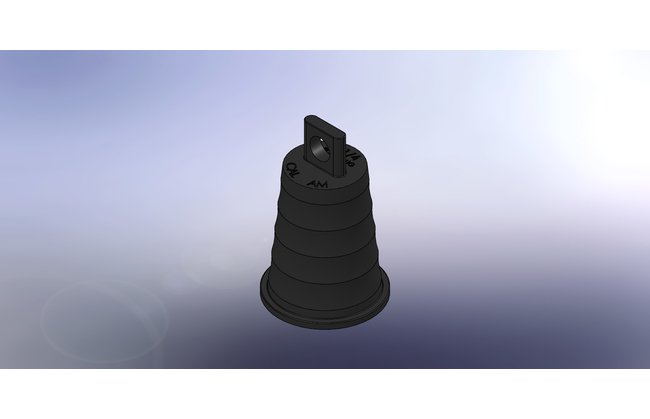 1-1/4 in Poly Pull Plug for PVC Conduit End Caps - Image 1