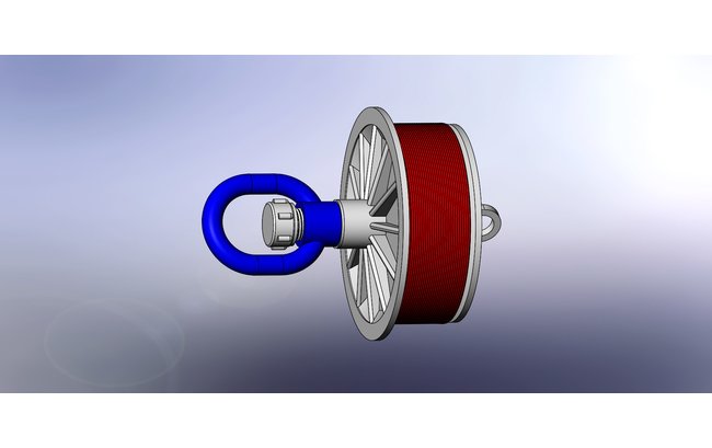 Cal Am Manufacturing 5 in Kwikie Blank Duct Plug - Image 1