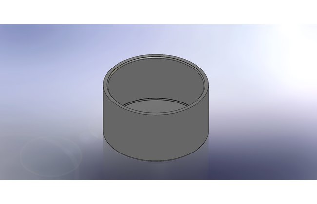 5-Inch PVC End Cap for Conduit and Duct Applications - Image 1