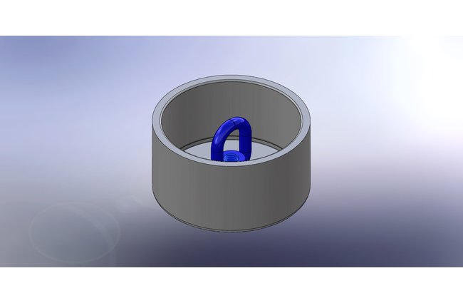 3 Inch PVC Riser Cap End Plug - Image 1