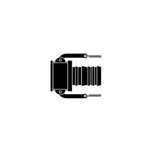 Yellow Nitrile Discharge Hose Assembly - 8in x 50ft with Aluminum Kamlock - Image 3