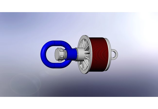 Cal Am Manufacturing Kwikie 3 in. Blank Duct Plug - Image 1